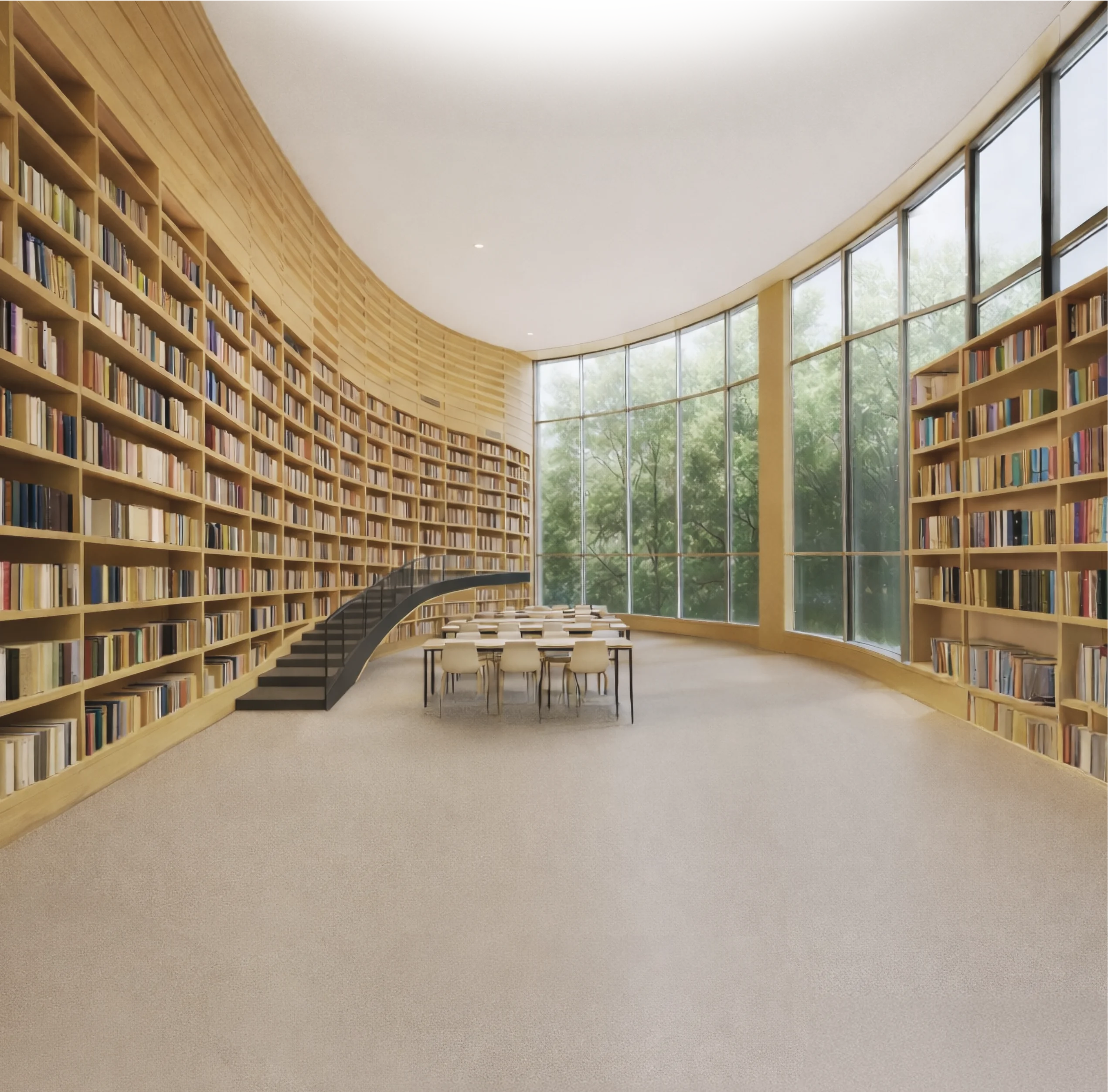Library background